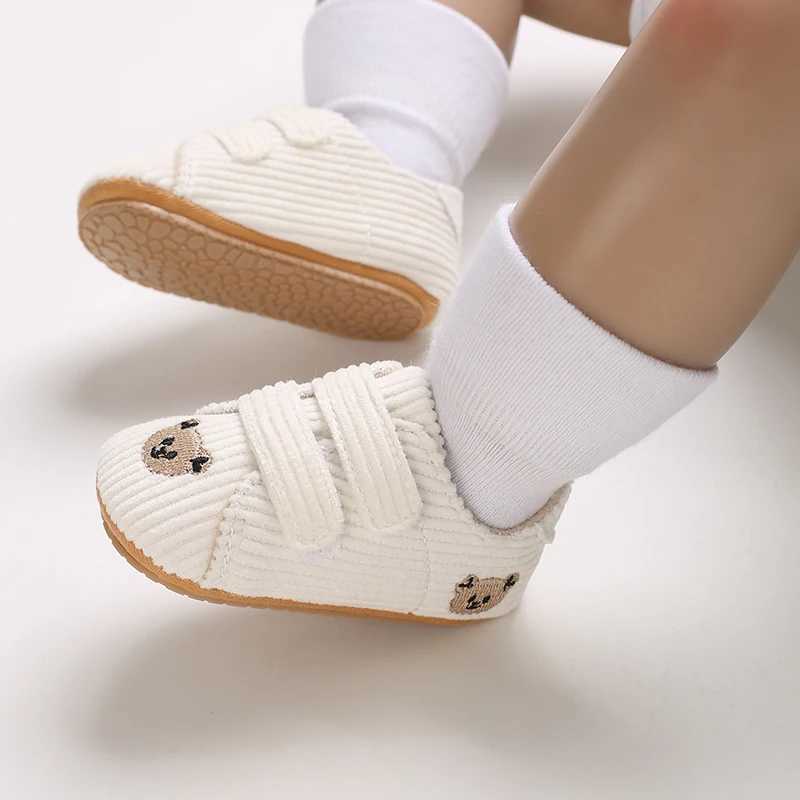 Classic Baby Shoe Boy Girl Baby Cute Animal Face Casual Flat Sneaker Baby Ankle Boot Cotton Rubber Nonslip Warm Walking Shoes C251008
