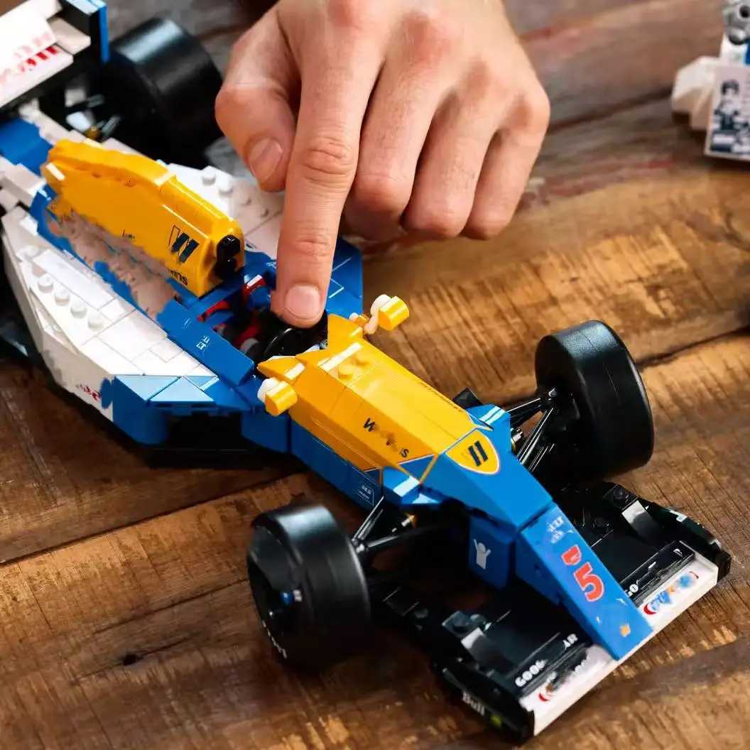 10353 Racing Car Model Mechanical Building Block Assembly Adult Gift Collection Decoration Home Decoration Ornament Z251008