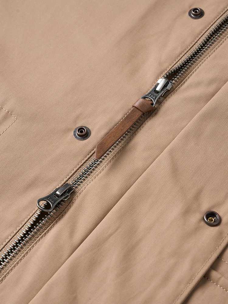 SIMWOOD 2025 Autumn New Oversize Water Repellent Jacket Men Washed Vintage Coats Plus Size Quality Clothes J251008