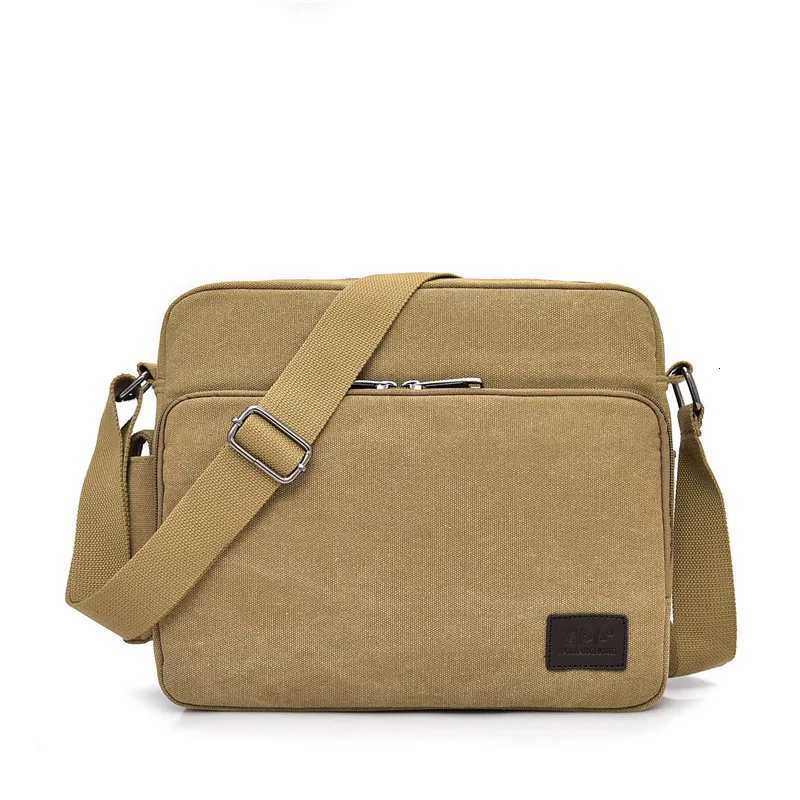 Man Canvas Messenger Bag High Quality Handbag Crossbody Bags Multifunction Tote Casual Bolsa Tophandle Male Shoulder BagsT251007