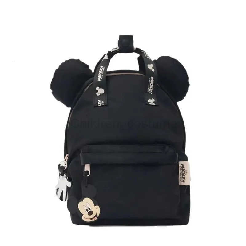 Disney 2025 New Fashion Mickey Mouse Backpack Lightweight Schoolbag For Kids Cut Backpack For Kindergarten Unisex H251008