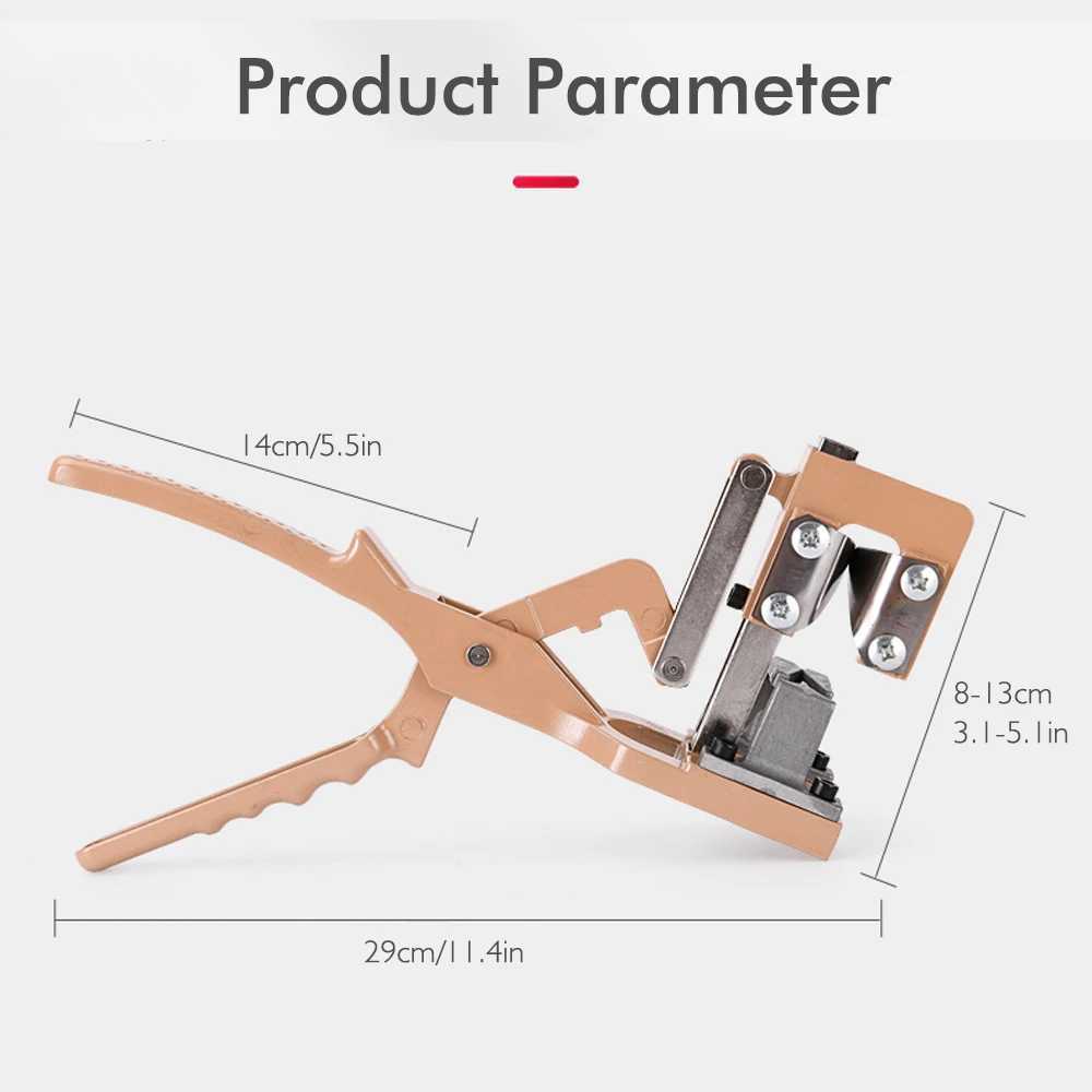 Garden Pruning Shears VCut Grafting Shears Pruner Scissors Cutting Tool For Grafting Fruit Tree Nursery Tool Cut Depth 25cm J251121