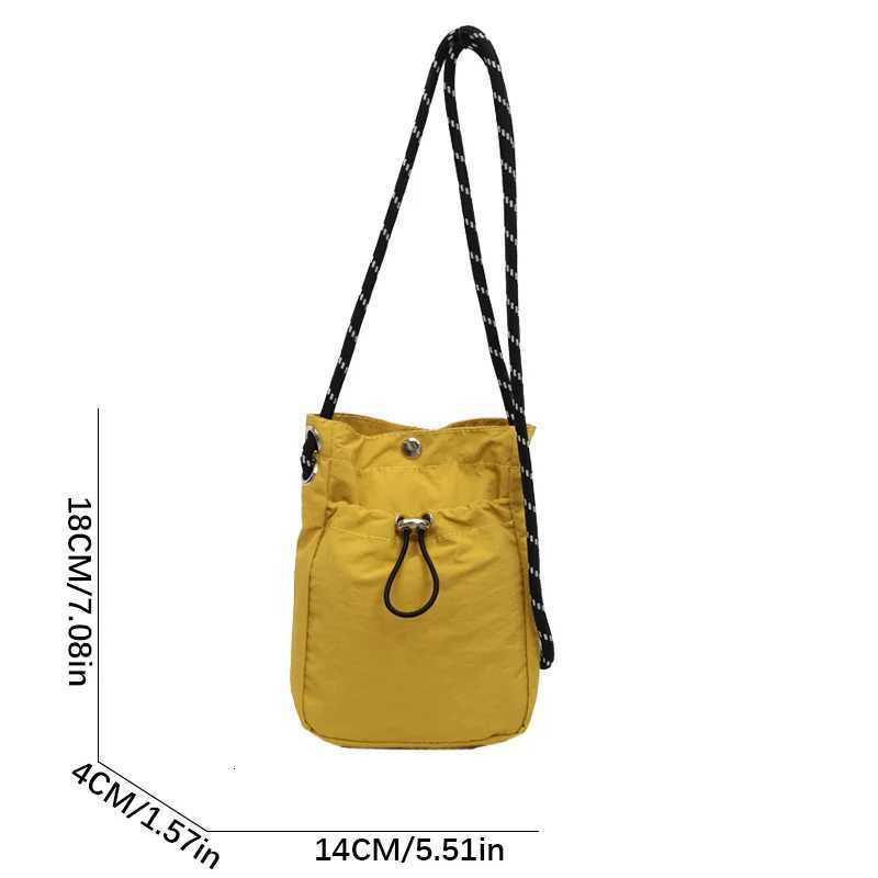 Nylon Crossbody Bag Soft Mini Phone Wallet Multifunctional Square Shoulder Bag Crossbody Purse Canvas Purse Messenger BagT251007