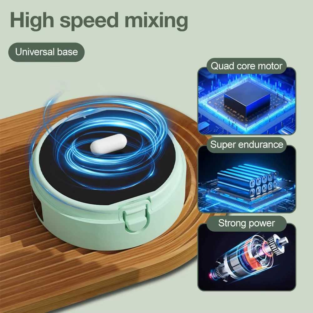 Detachable Automatic Mixing Coffee Cup Intelligent Temperature Measuring Rechargeable Mug Suitable for OfficeKitchenTravel C251008