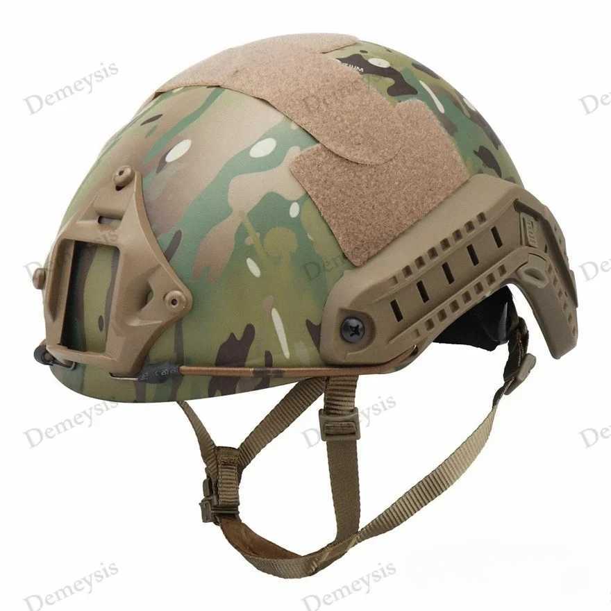New FAST Helmet Airsoft MH Camouflage Tactical Helmets ABS Sport Outdoor Tactical Helmet C251008