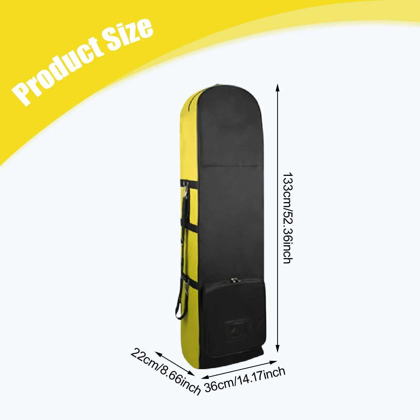 Golf Travel Bag Cart Bag with Wheels Gear Transportation Protect Your Club Heavy J251008