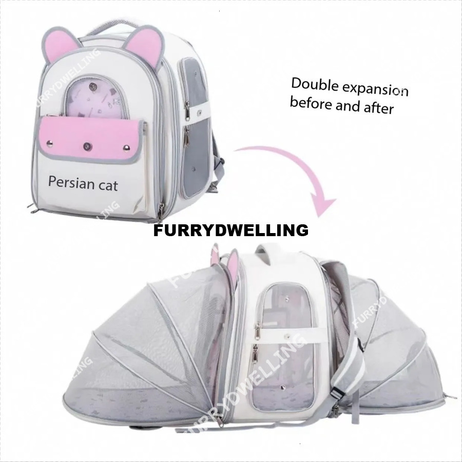 Cat Bag For Use, Portable With Large Capacity, Lightweight Travel, Outdoor Expansion, Breathable Dwe74 Pet Backpack