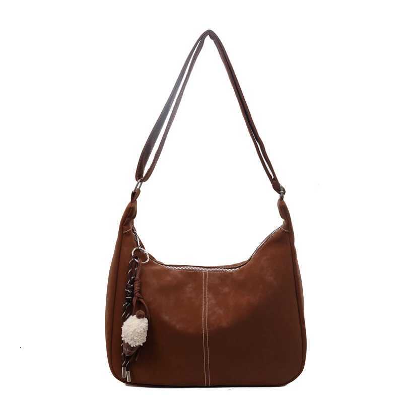 Designer Solid Quality Suede Shoder Bag Large Capacity Zipper Thread Fi Crossbody Bag Hot S Bags for Wen Bolsas Femini1 Y251120