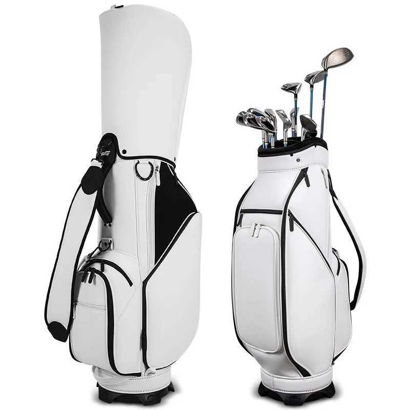 PLAYEAGLE 2025 New Standard Golf Bag Solid Color Simple Style Mens and Womens Single Shoulder Golf Club Bag JYFBZQB01 J251008