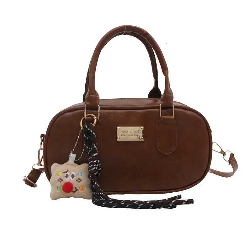 Designer New Bowling Bag Wen Simple Fiable Versatile Crossbody Bag New Product Single Shoder Bag Medium Minimalist Style1 Y251120