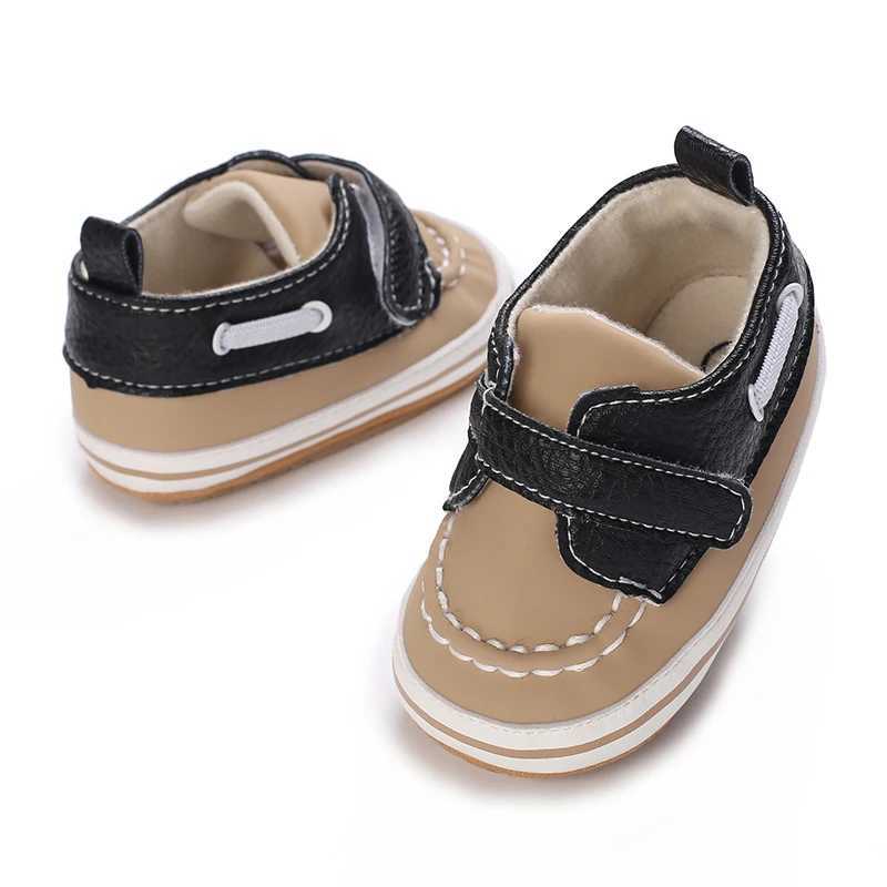 Rubber Sole Baby Shoes Kids Gentlemans Baptist Baby Girl Boy Solid Color Kids Shoes NonSlip Toddler Non Slip Sports Shoes C251008