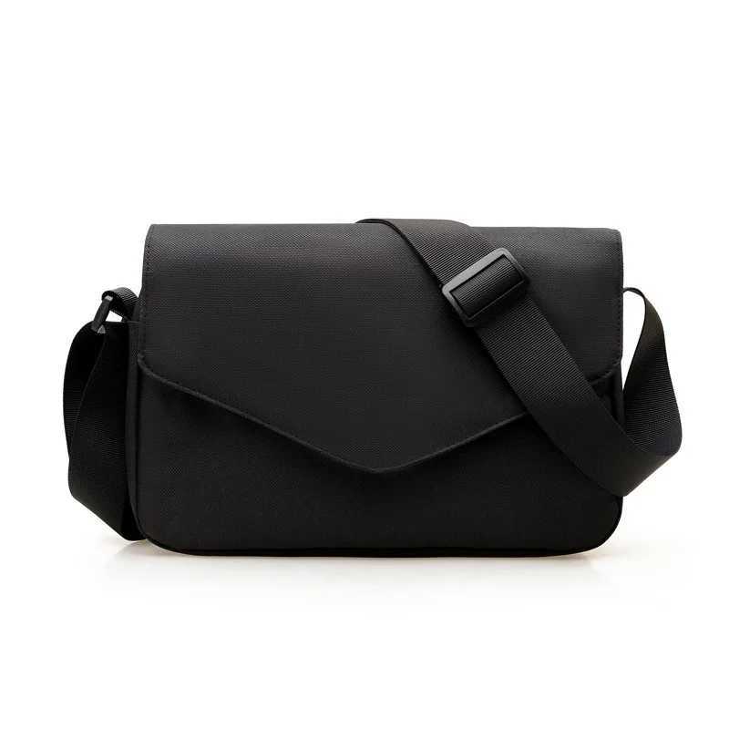 Single shoulder bag couple crossbody bag solid color casual single shoulder bag simple and fashionable cross bagT251007
