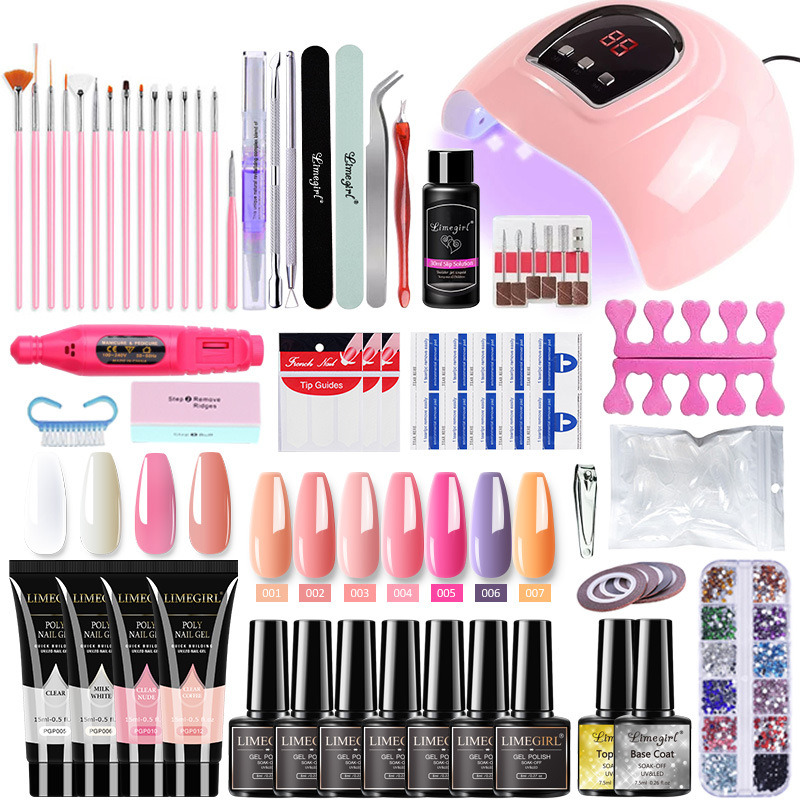 Limegirl Nail Extender Set Phototherapy nail polish Gel Set Manufacturer Nail Shop