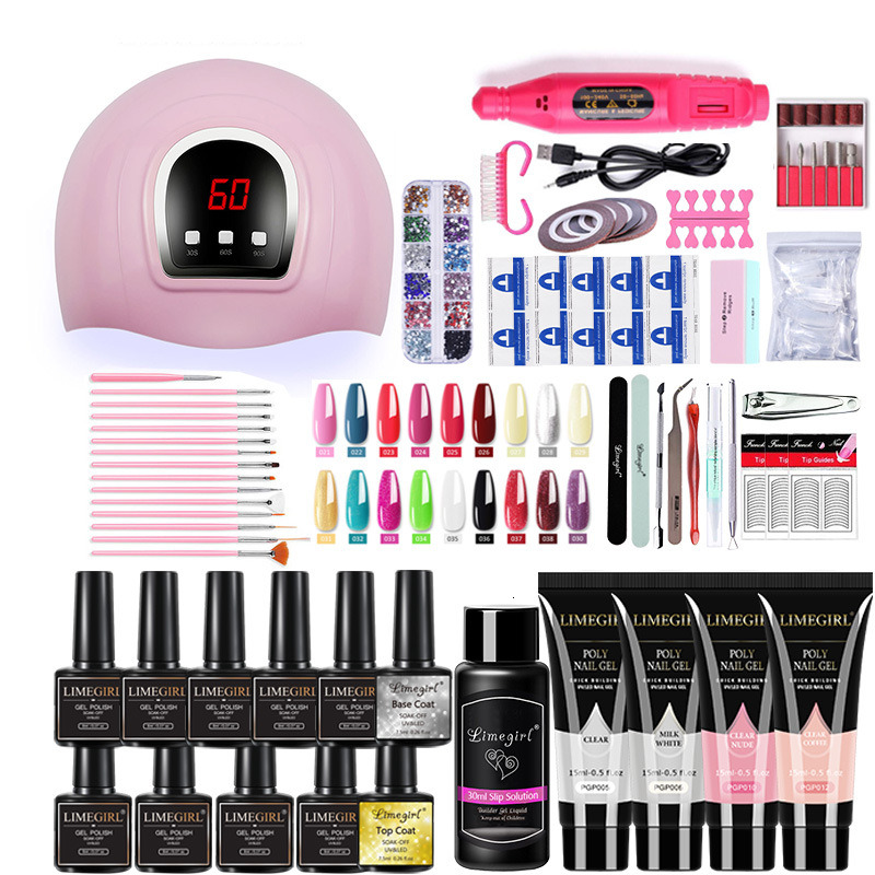 Limegirl Nail Extender Set Phototherapy nail polish Gel Set Manufacturer Nail Shop