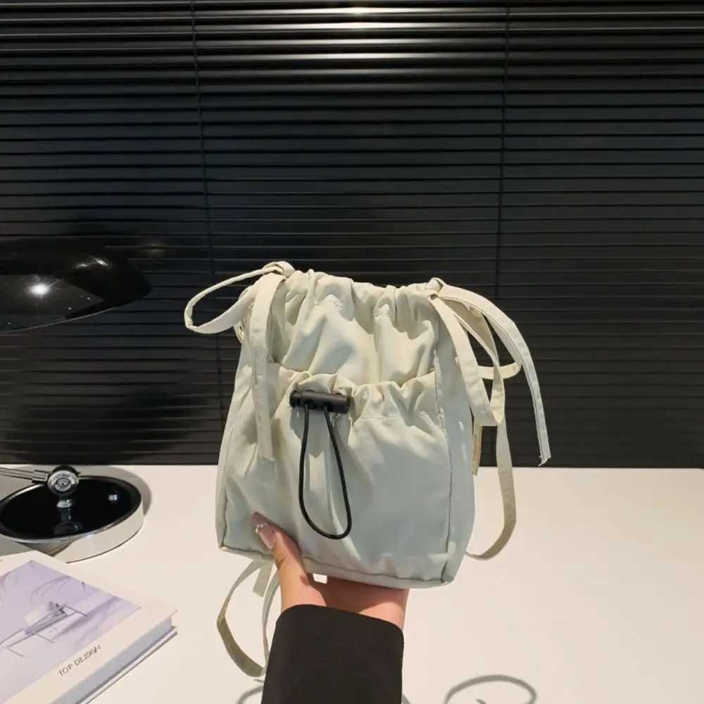 NEW Drawstring Crossbody Bag Fashion Leisure Shoulder Bags Casual Lightweight Large Capacity Tote Bags Cell Phone Purse PouchT251007