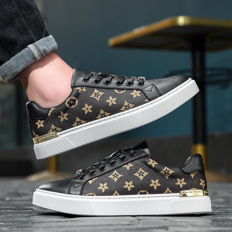 2025 new Breathable and comfortable leather shoes, knight boots trendy brand wear-resistant comfortable and versatile