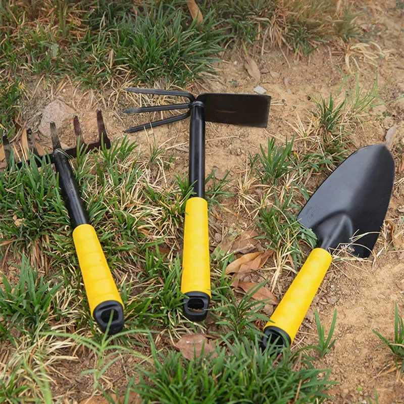 Deli Gardening Tool Sets Shovel Hoe Harrow 134 Pcs with PP Coated HandleGarden Lawn Farmland Transplant Gardening Bonsai Tool J2511211
