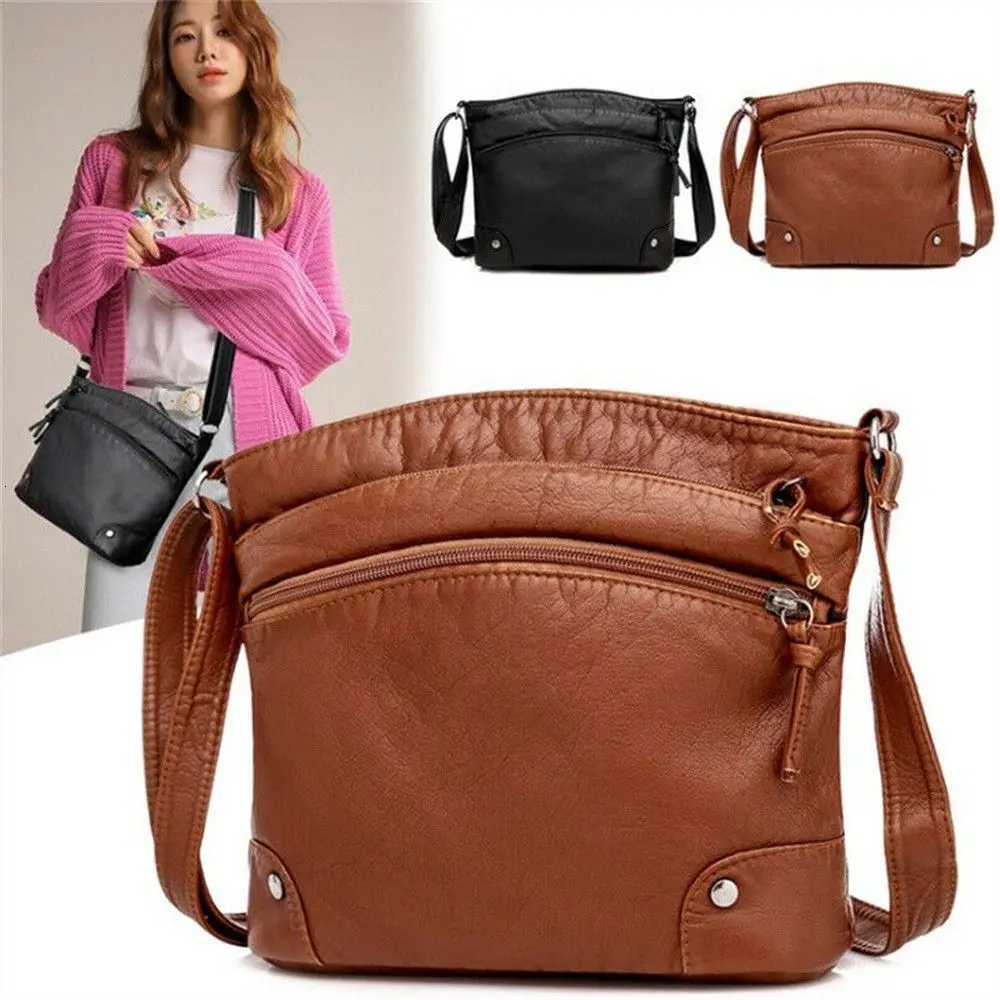 Women Shoulder Bags Handbag Crossbody Phone Purse Pack PU Leather Messenger BagT251007