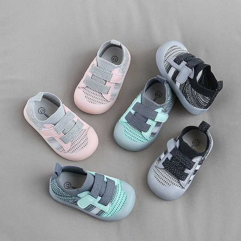 Baby Sports Shoes Mesh Breathable Boy Girls Walking Soft Soles Antiskid Baby Shoes Boy Childrens Casual Sports Shoes C251008