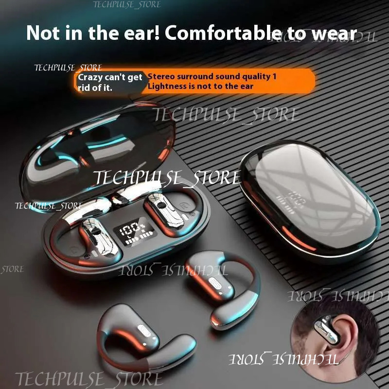 New Best-Selling Sport Bluetooth Earphones With Open OWS Bone Concept, tech73 Air Conduction Not In The Ear