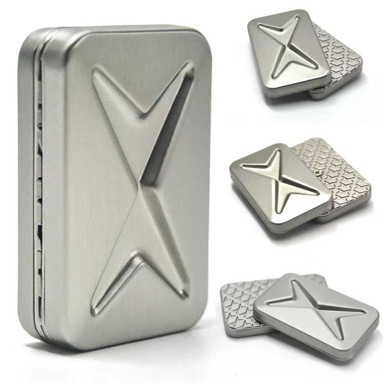 X3 Infinite Slot Xiaopeng Infinite Slot Quicksand Push Card EDC Fidget Spinner Stress Relief Toy 250825