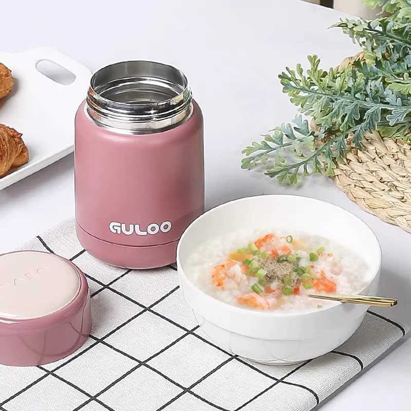 300ml MIni Stainless Steel 304 Braised Flask Thermal Lunch Box Stew Beaker Girl Students LeakProof Vacuum Flask Tumbler C251008