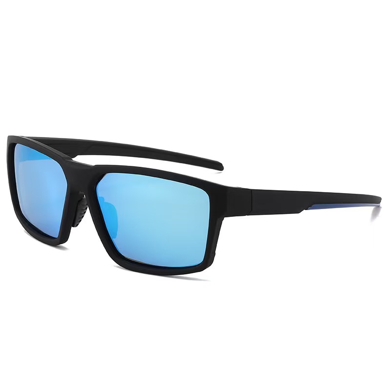 Fashion polarized men's and women's cycling sunglasses, fishing sunglasses, coated with genuine film, cross-border elastic paint, outdoor sports glasses sunglasses