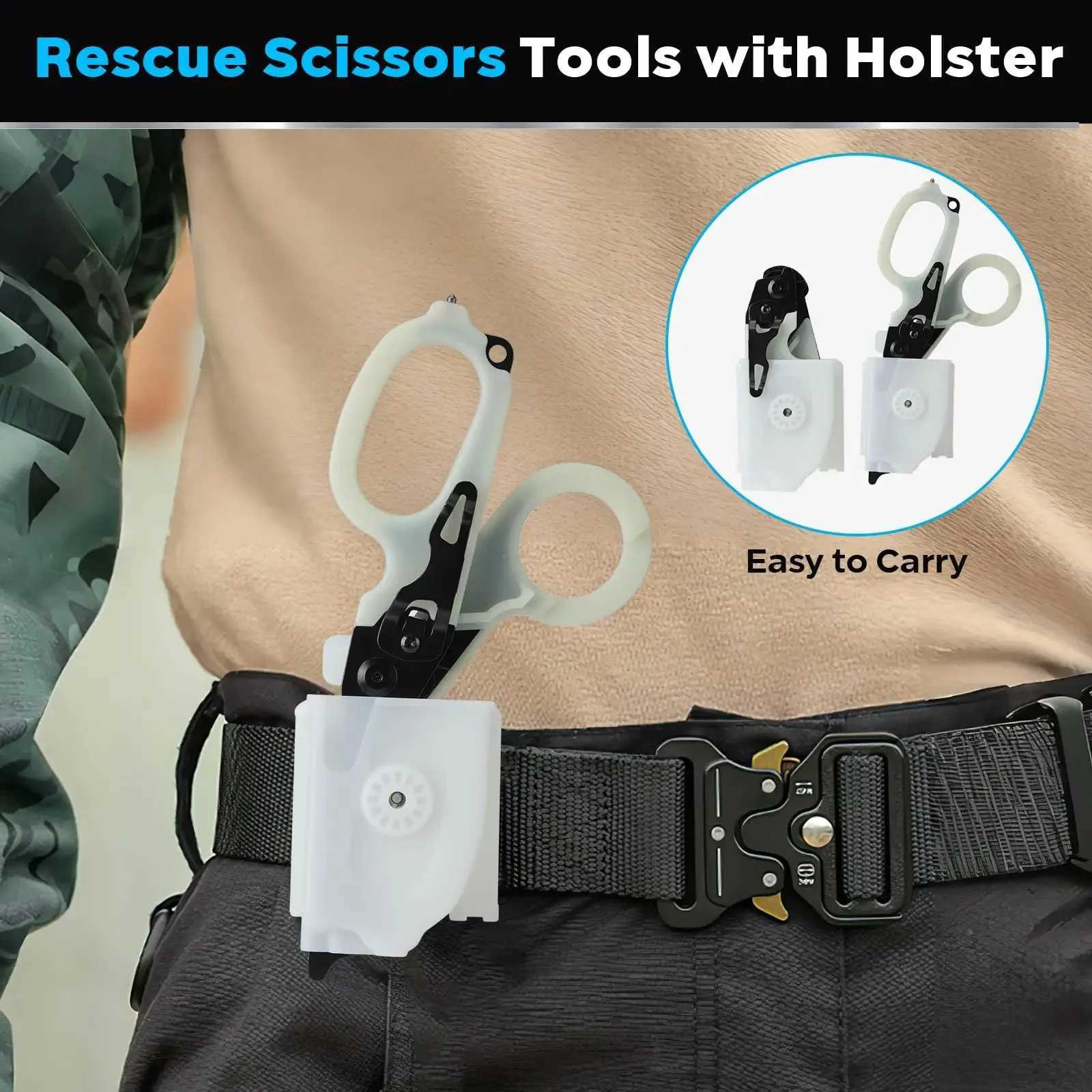 Multifunctional Tactical Plier Stainless Steel Scissors with Carbide Glass Breaker and Belt Cutter Folding Outdoor Survival Tool J251121