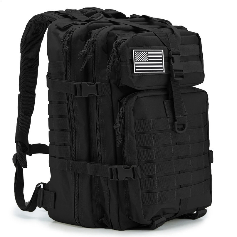 QT QY 3050L tactical backpack mens travel bag survival outdoor 3P attack EDC Molle hiking hunting 240807