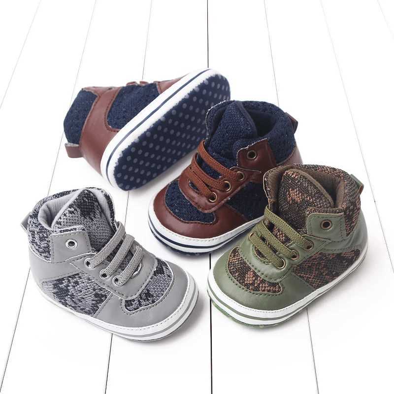The Manufacturer Is Selling A New Line Of Baby Boys Shoes Casual Sports Shoes Stretchable Learning Shoes HighTop Single Shoes C251008