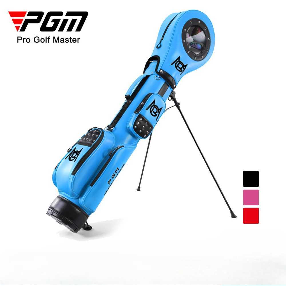 PGM Golf Bags Large Capacity Bracket Clubs Gun Bag Lightweight Waterproof Ultra Fiber Sport Bags QIAB020 J251008