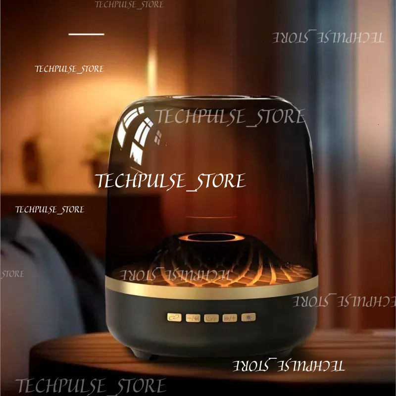 Sound tech73 Box Bluetooth Subwoofer Colorful Glass Home High Volume Wireless Computer Audience Speaker 2024