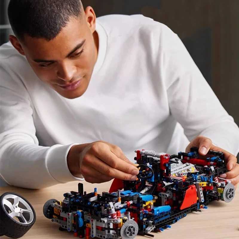 Technical Daytona SP3 Sport Car 3778PCS Toys For Kids Boyfriend Birthday Gifts Decoration Supercar Model Building Blocks 42143 Z251008