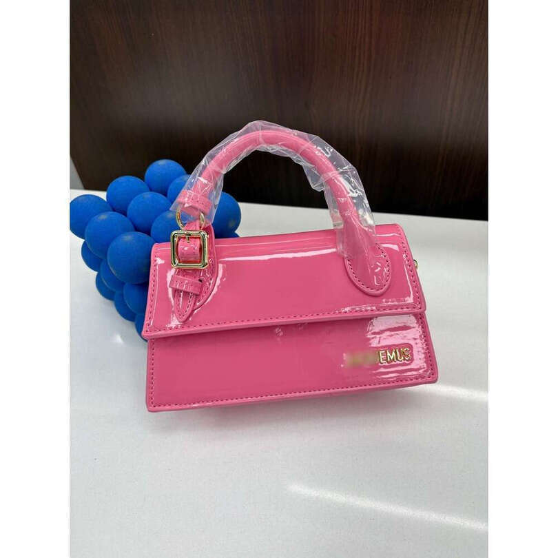 High-end designer bag Luxury Bags Small Square Niche Patent Leather Shiny Handbag Letter Underarm Shoulder Crossbody Bag Trendy Handbags tote purse