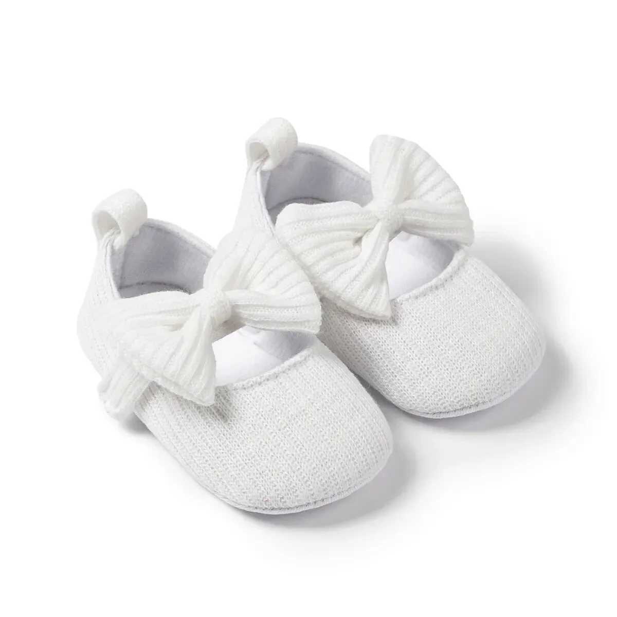 Meckior Spring Autumn Cotton Sole Baby Girl Shoes Newborn Toddler Bow Love First Walkers Antislip Baby Casual Shoes Moccasins C251008