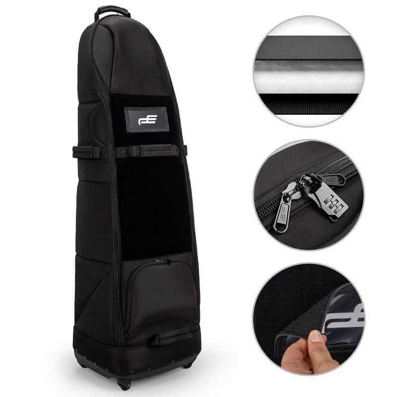 PLAYEAGLE Golf Travel Bag with Universal Wheels SoftSided Golf Club Travel Cover To Protect Clubs for Airlines J251008