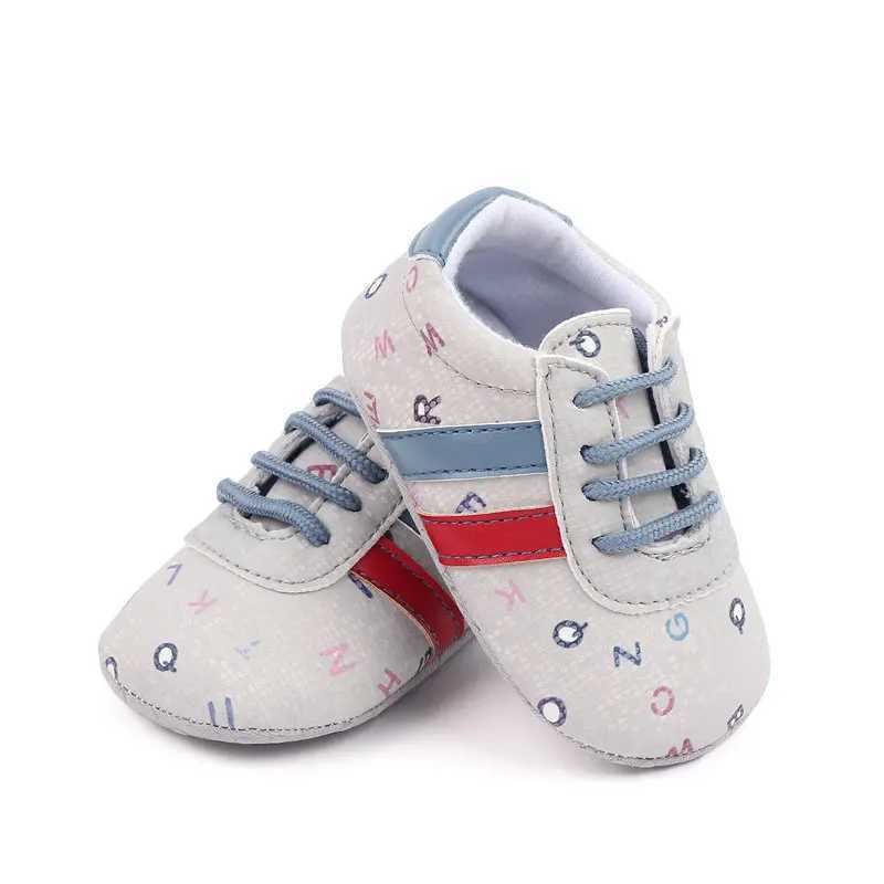 Baby Casaul Shoes Soft PU and Antislip Sole Letter Design for Baby Boys and Girls Prewalking Sping and Shoes BabyFashion BC2253 C251008