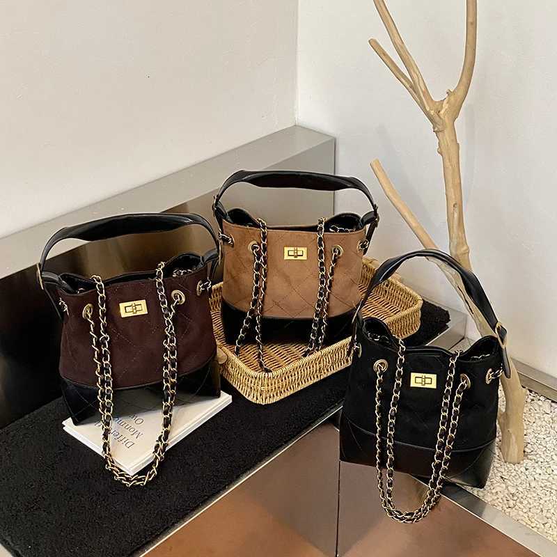 Designer Suede Leather Luxury Top Handbag Purse Wen PU Leather Messenger Shoder Bag Plaid Fem Crossbody Bag Quilted Brand Y251120