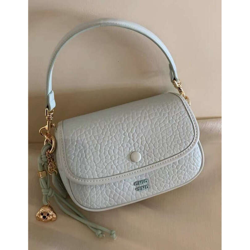 High-end fashion designer bag Luxury Nanfeng Chio nd Sea Salt Cream Small Square for Women Super Popular Lychee Pattern Handbag Shoulder Crossbody Bag