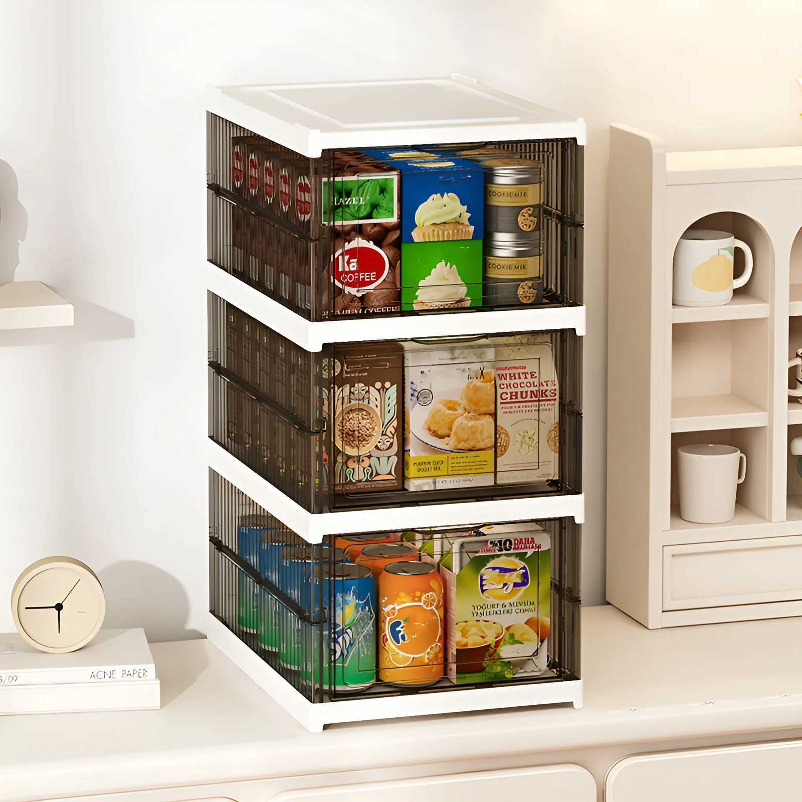 Clear Shoe Storage Box No Assembly Stackable Drop Front Shoe Organizer Storage Bins Allinone Free Standing Shoe Cabinet C251008