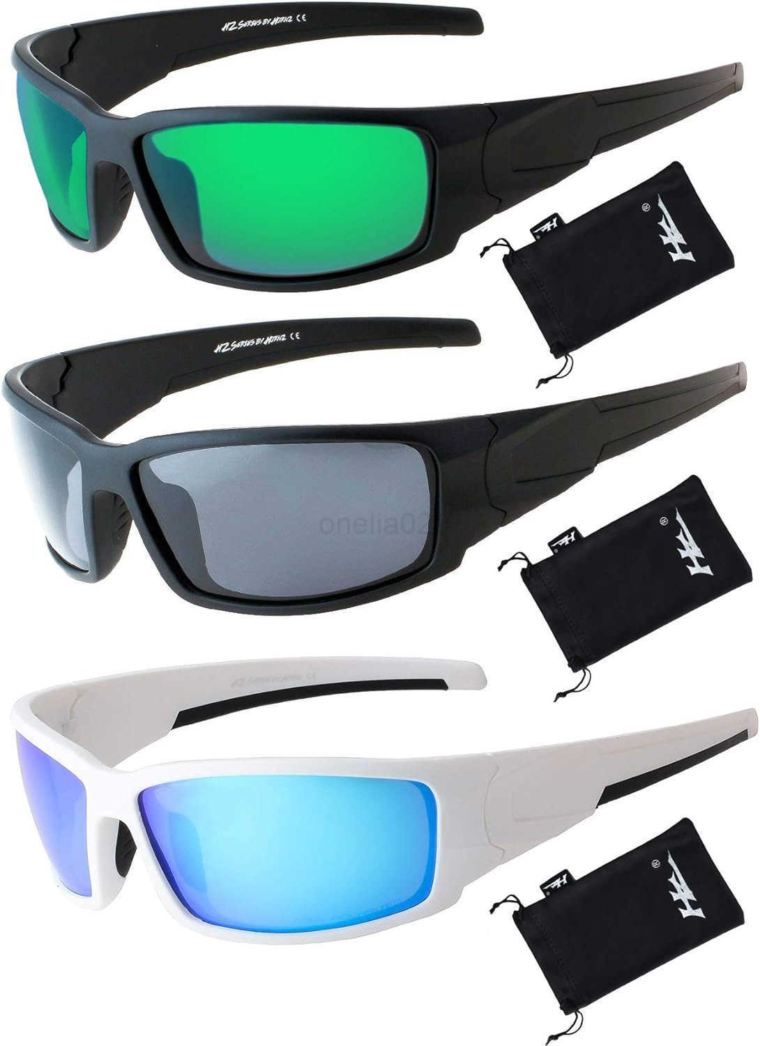 Polarized Sunglasses for Men Premium Sport Sunglasses HZ Series Aquabull W251008