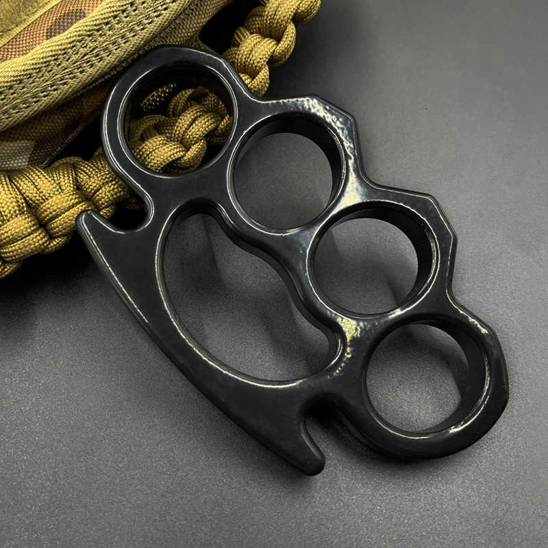 Anti-personnel tiger claws, thickened iron fist, zinc alloy, high hardness iron, four-finger fighting self-defense, car window breaking, combat, anti-