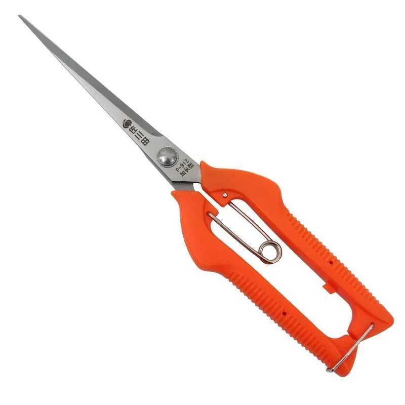 Extended Pro Garden Pruning Shears Orange Bonsai Tree Flower Scissors Hand Clippers Snips For Gardening Tools 128Cm J251121
