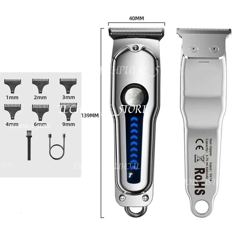 Hairdresser Shaving Head Electric Pusher Clipper Precision Usbcharging Hair Trimmer For tech73 Men Home Appliances