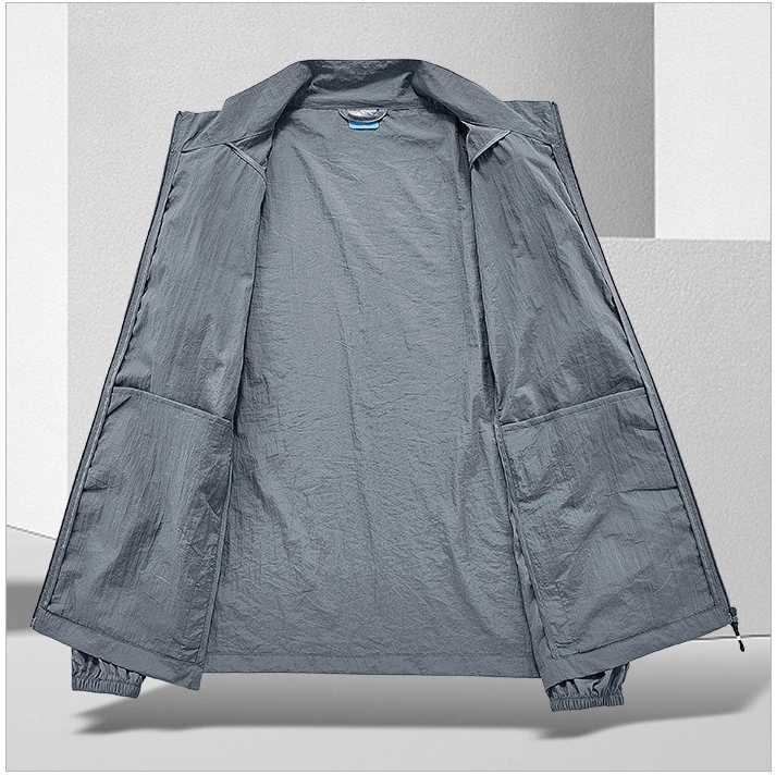 Summer Outdoor Hiking Coats Quick Dry SunProtective Thin Jacket Men Hiking Fishing Cycling Hooded Gym Sport Windbreaker J251008