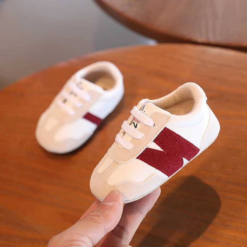 018 Months Newborn Baby Classic Sneakers Letters Splicing Baby Casual Shoe Antislip Hundred Walking Baby Boys Girls Baby Shoes C251008