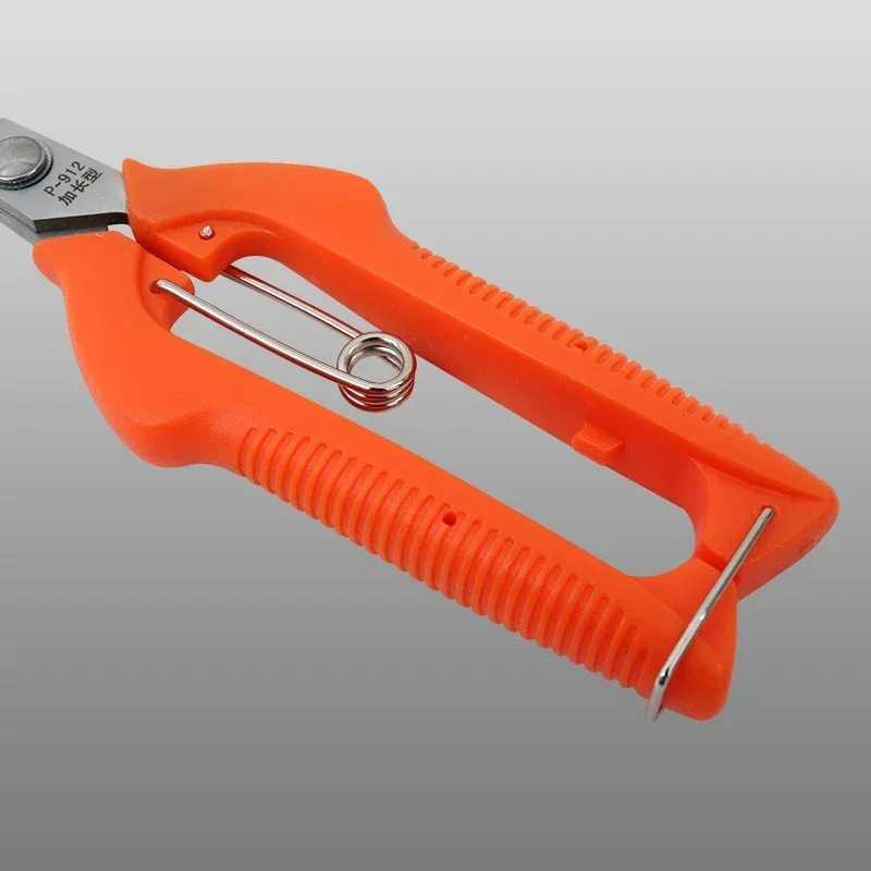 Extended Pro Garden Pruning Shears Orange Bonsai Tree Flower Scissors Hand Clippers Snips For Gardening Tools 128Cm J251121