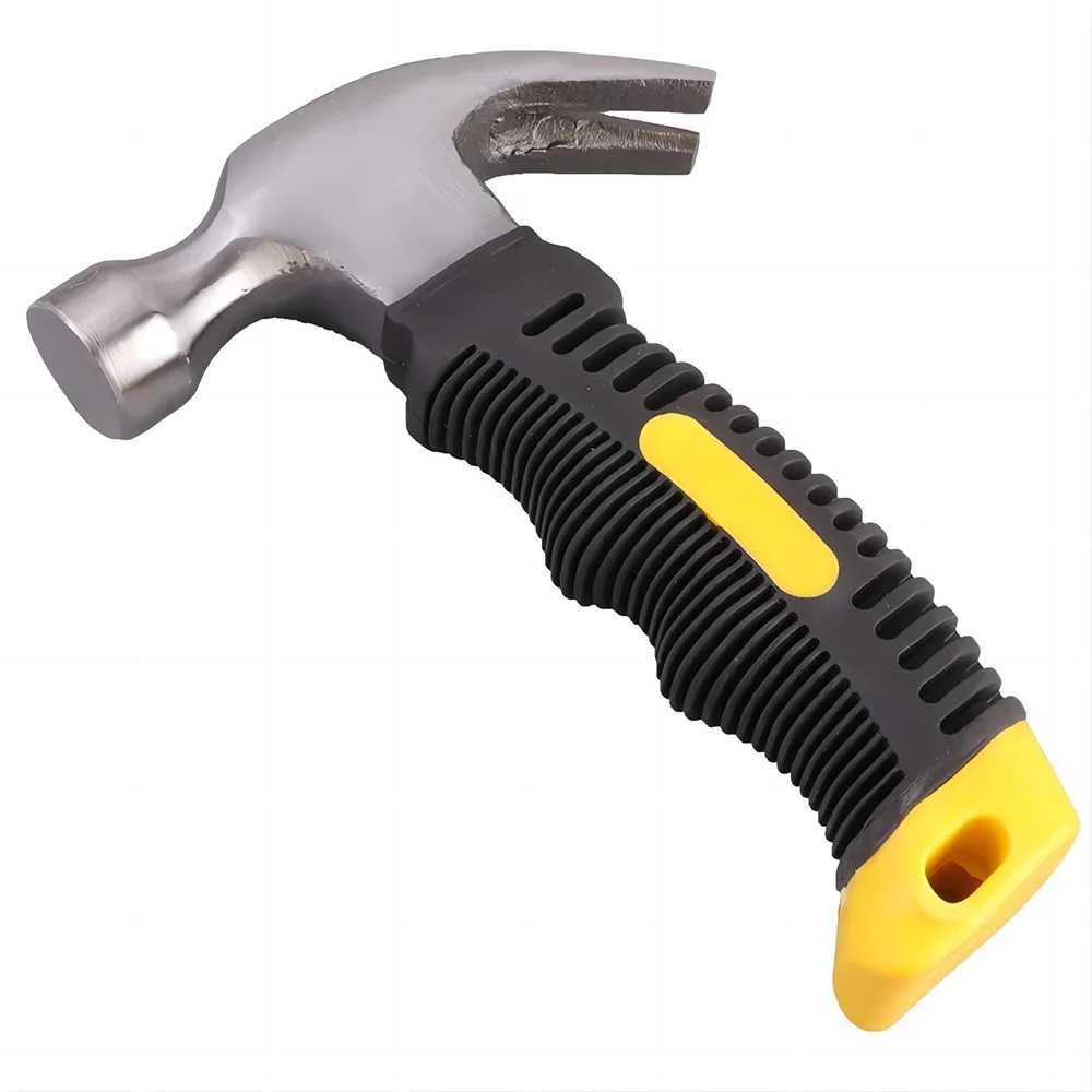 Damaly Super Multifunctional Carbon Steel Portable Hammer Outdoor Mini Nail Hammer Woodworking Nail Hammer Multipurpose J251121