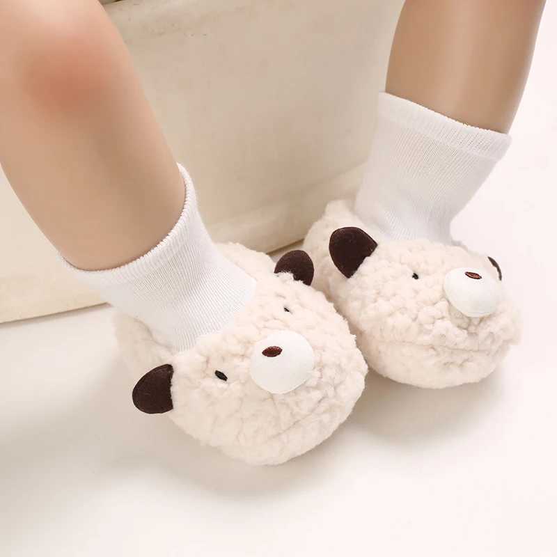 Winter New Cute cartoon Baby Booties Boy Girl Boots Cotton SoftSole NonSlip Warm Toddler First Walkers Infant Crib Shoes C251008
