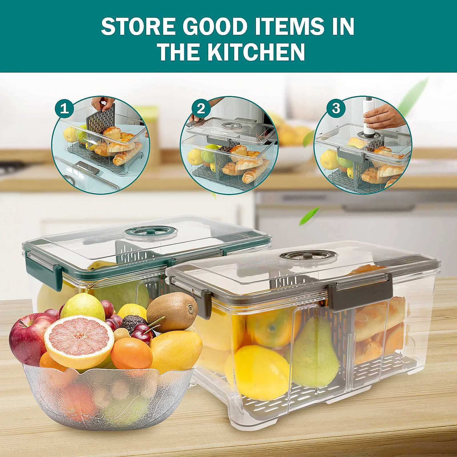 Kitchen Countertop Airtight Box Transparent 8Qt Bread Storage Container Extra Large with Lid Keeper for Homemade Toast Bagel C251008